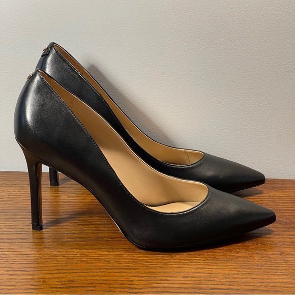 NWT | Sam Edelman Hazel Pointed Toe Heel Black Leather - Picture 15 of 15